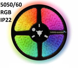 IP22-24V 5 METER 5050/60 10MM RGB-0