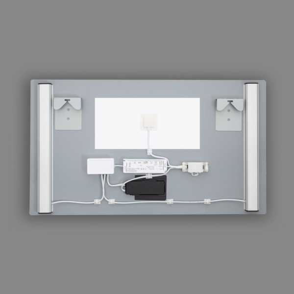 similan 24w anti condens led decoratieve cct spiegel met touch switch 4